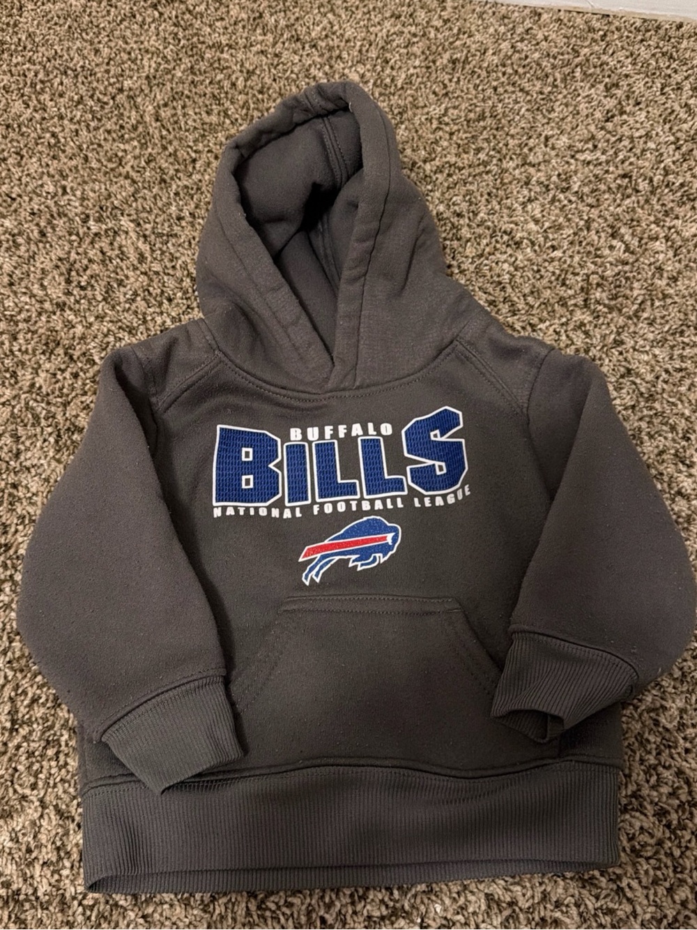 NFL Football Buffalo Bills Team Apparel Graphics Blue Hoodie Toddler 2T